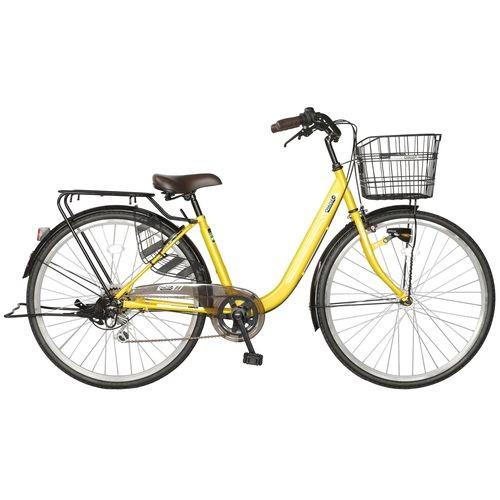 Chacle 空気入れ不要 エアレスタイヤ搭載自転車 ファッション軽快車 Typec Fs Cc276c Hdr Baa グランイエロー 27インチ Dcmオンライン 通販 Paypayモール