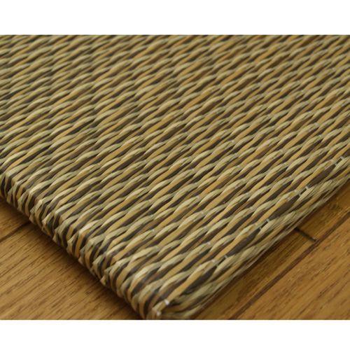 IKEHIKO 純国産 ユニット畳 『シンプルノア』/ブラウン 4枚1セット ブラウン/4枚1セット