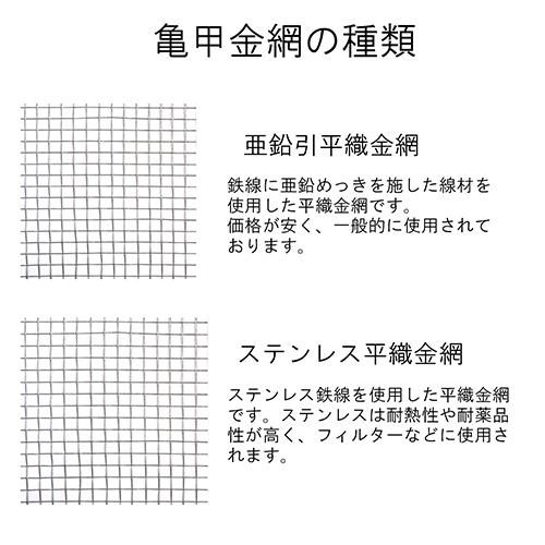 ダイドーハント 【切り売り】　平織金網　亜鉛引/10160269　1ｍあたり｜dcmonline｜04