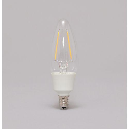 アイリスオーヤマ LEDフィラメント電球　電球色25形(230lm)/LDC2L-G-E12-FC｜dcmonline｜03