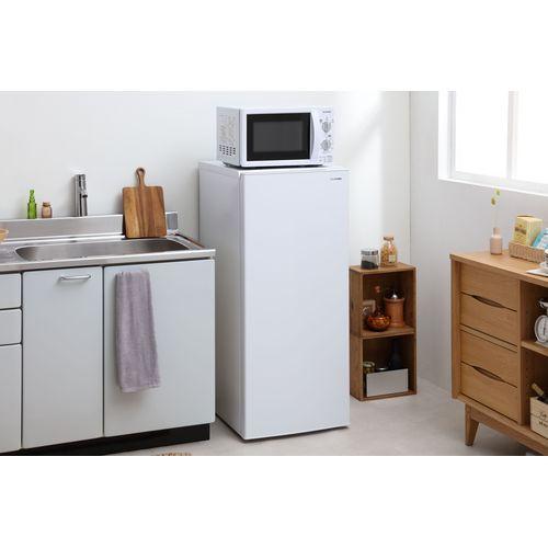 アイリスオーヤマ 冷凍庫 ホワイト IUSN-S12A-W