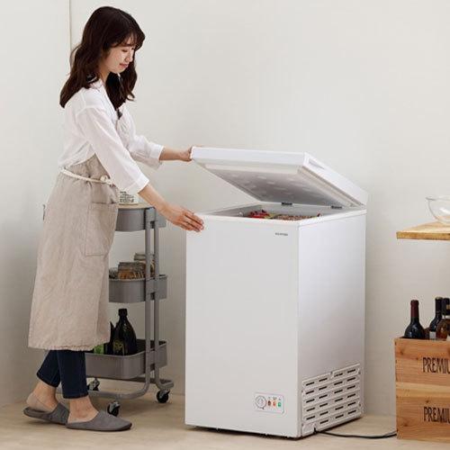 アイリスオーヤマ 上開き式冷凍庫 63L/ICSD-6A-W : DCM アイリスオーヤマ 上開き式冷凍庫 63L/ICSD-6A-W : DCM