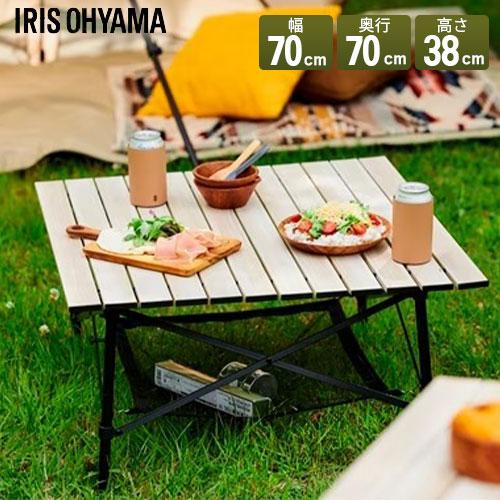 ウッド ピクニックテーブルセット 高さ二段階 コールマン
