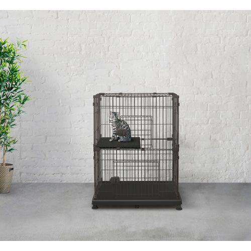 アイリスオーヤマPEC-902V グレー アイリスオーヤマ ペットケージ アッシュグレー PEC-902V 1台