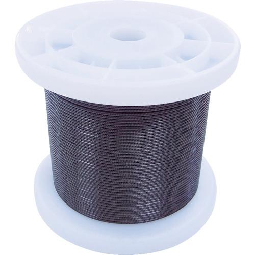 ニッサチェイン 黒コーティングワイヤロープ/TSY15V-BK 1.5mm ニッサチェイン 黒コーティングワイヤロープ/TSY15V-BK 1.5mm