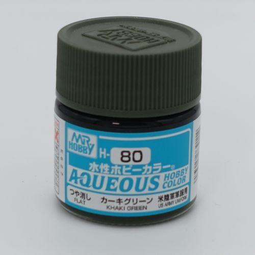 水性ホビーカラー Mr.HOBBY 水性ホビーカラー/H80 カーキグリーン : DCMオンライン