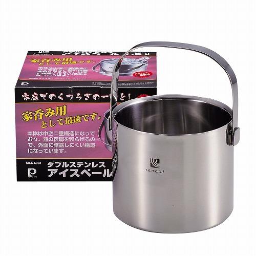 IENOMI ダブルステンレスアイスペール1.5L/K-6023 調理用小物 IENOMI ダブルステンレスアイスペール1.5L/K-6023 調理用小物