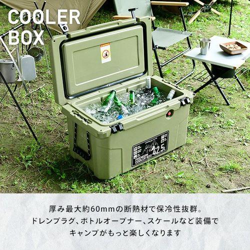 キャンパーズコレクション プレミアムクーラーボックス 大型 42.5L/PCB 