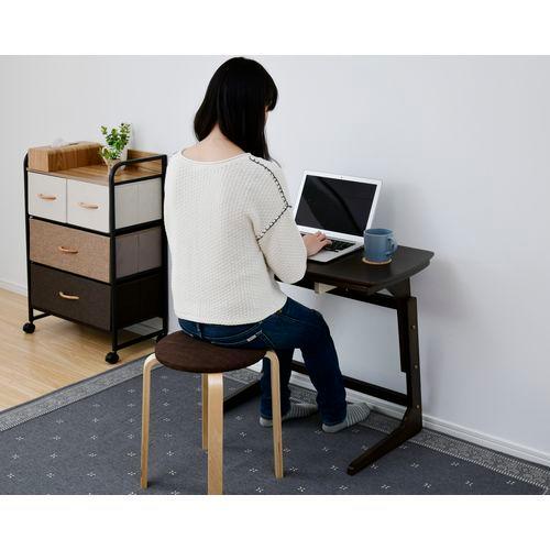 山善 こたつデスク1人用 パーソナルコタツGDX-F75(DB)-F 楽天市場