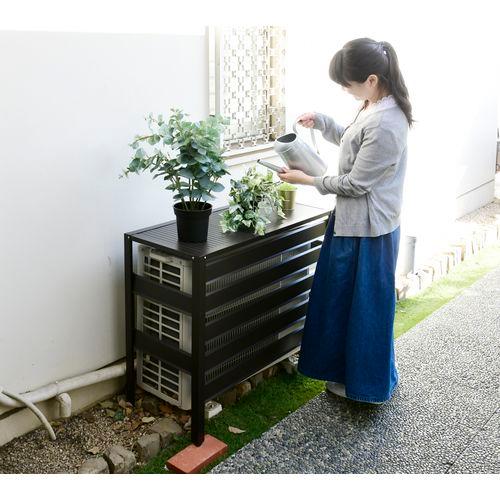 アルミエアコンカバー ダークブラウン KAAC-90(DBR) アルミエアコンカバー ダークブラウン KAAC-90(DBR) KAAC-90(DBR