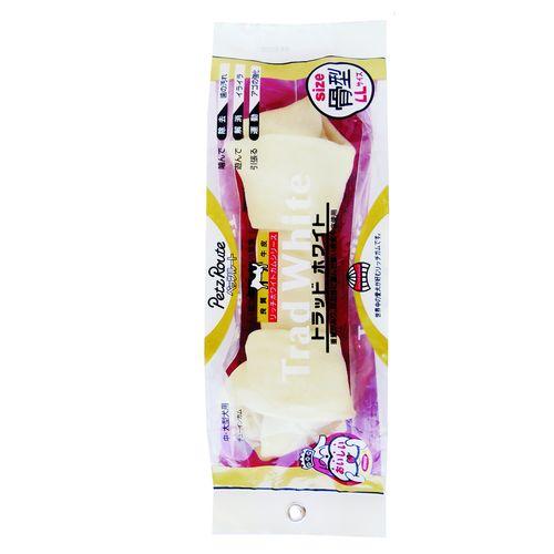 株)ペッツルート トラッドホワイトガム 骨型/LL : 4984937602062 : DCM 