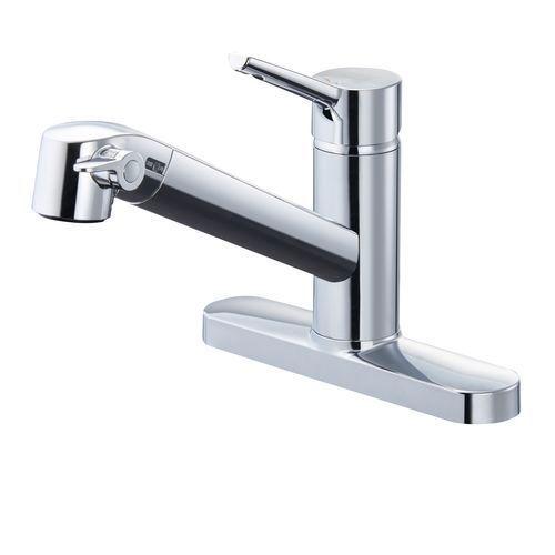 LIXIL 浄水器内蔵　ツーホール　シングルレバー混合水栓(寒冷地)/RJF-872YN 寒冷地