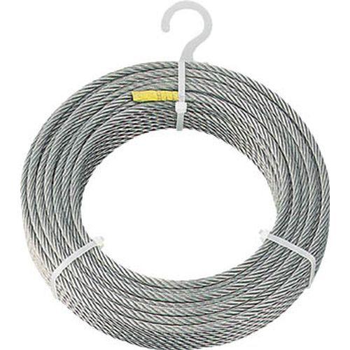 フック付き ステンレスワイヤーロープ 6mm 30m巻 ステンレスワイヤーロープ 30m巻 エスコ 【通販モノタロウ】