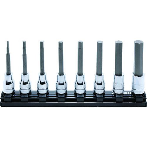 コーケン Z-EALヘックスビットソケットレール8点セット/RS3010MZ/8-L75