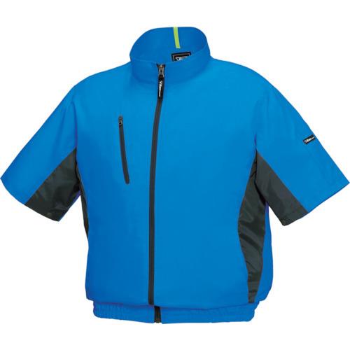 ジーベック 空調服　ポリエステル製スポーツ半袖空調服/XE98004-46-SS ロイヤルブルー/SS
