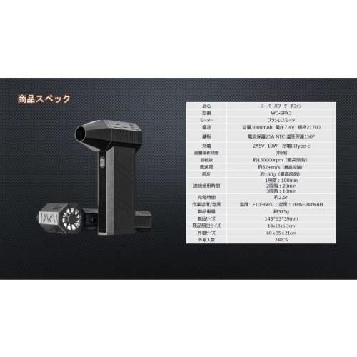 PLATINUM EDGE スーパーパワーターボファン/WC-SPX3 : DCM PLATINUM EDGE スーパーパワーターボファン/WC-SPX3 : DCM