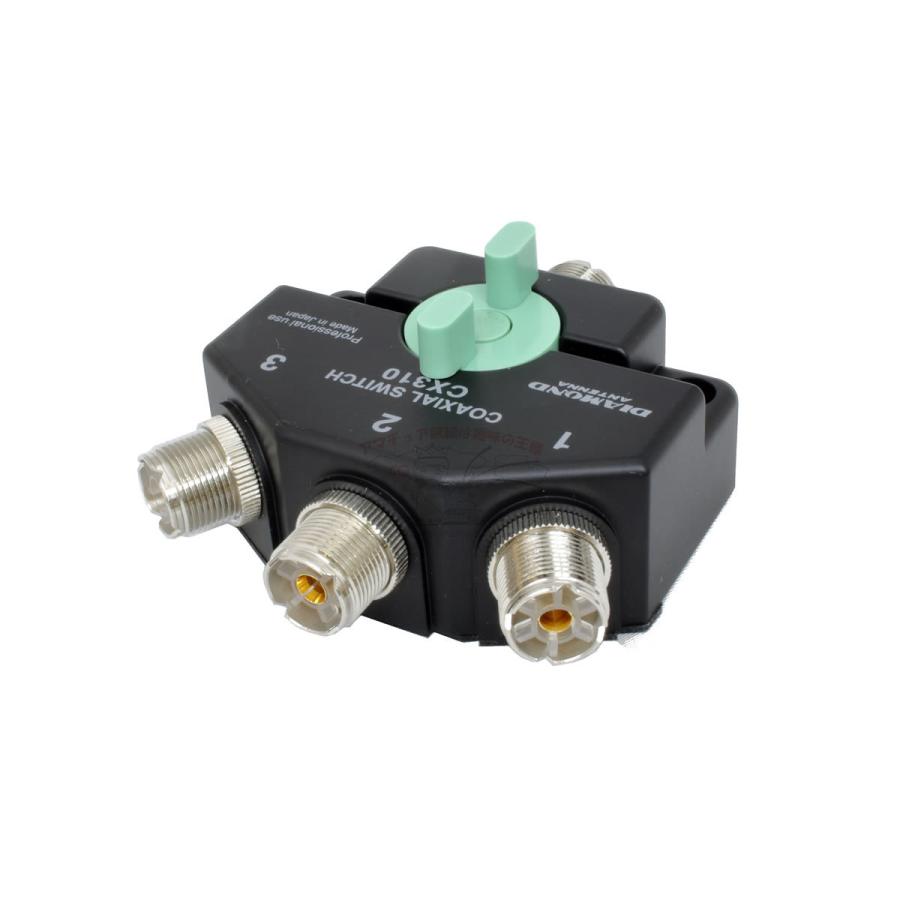 CX-310A ダイヤモンド 同軸切換器 1回路3接点 入出力コネクター:M-J | 第一電波工業 | 03