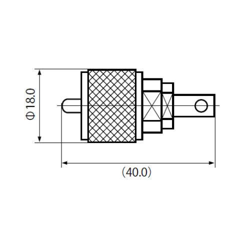 MP-1.5X MP型同軸コネクター 1.5D-2V用（処理Ni） |  | 04