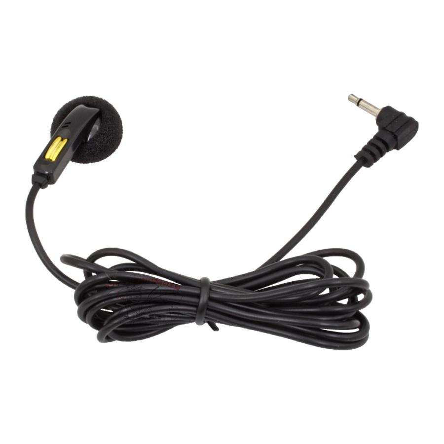 DEH7K ダイヤモンド ハンディトランシーバー、イヤホンマイク用イヤホン 2.5φプラグケンウッド 1.5m | 第一電波工業 | 01