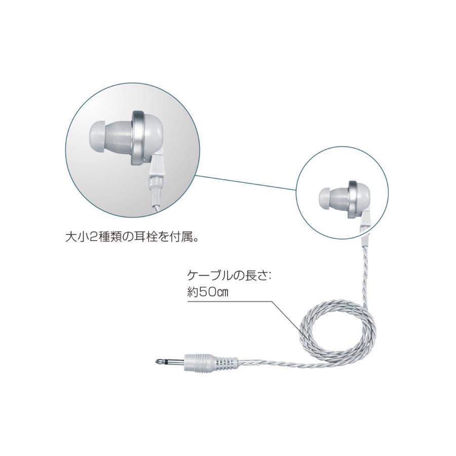 EH-15 アイコム イヤホン グレー プラグ直径 2.5φ ケーブル長 50cm | ICOM | 02