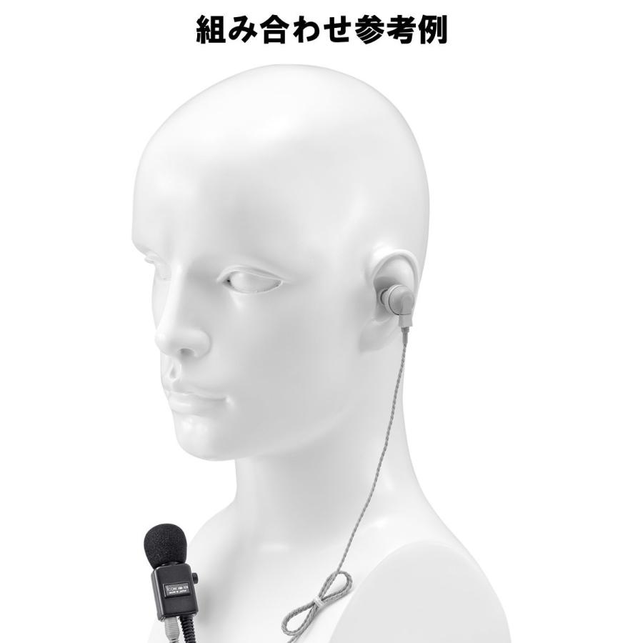 EH-15 アイコム イヤホン グレー プラグ直径 2.5φ ケーブル長 50cm | ICOM | 03