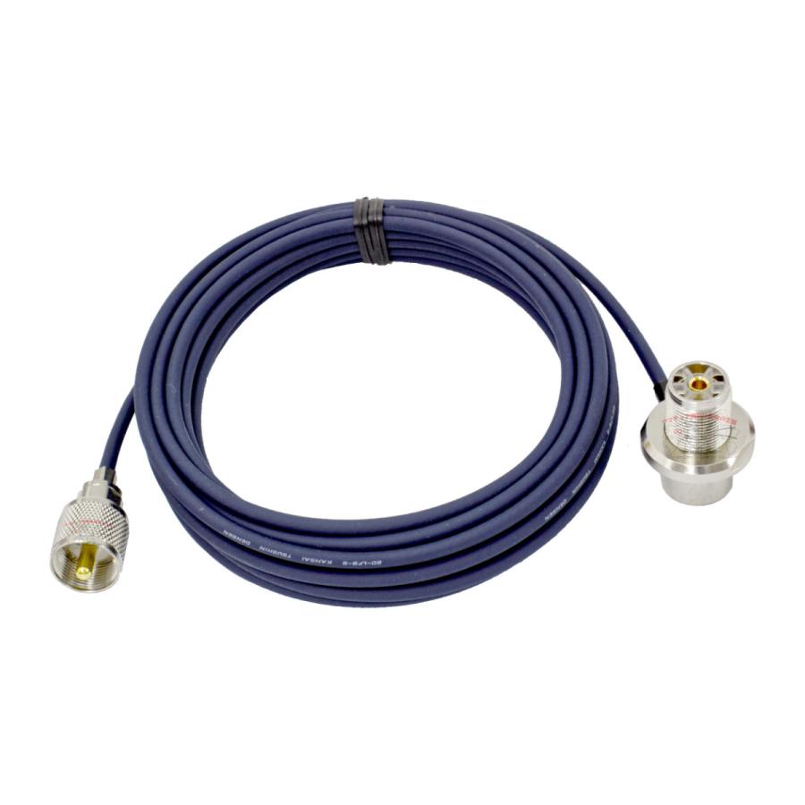 2D5MR ダイヤモンド 車載用同軸ケーブル 2D-LFB-S 全長 5m MLJ-MP | 第一電波工業 | 01