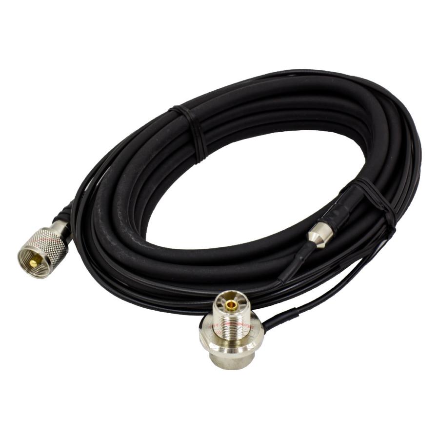 M620R ダイヤモンド 車載用ジョイントケーブルセット 1.5D 2m+5D 4m 全長6m | 第一電波工業 | 01