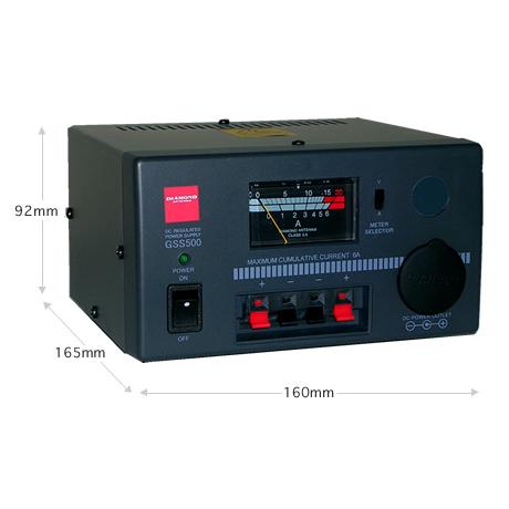 GSS500 ダイヤモンド リニアシリーズ型直流安定化電源 5A 連続 | 第一電波工業 | 02