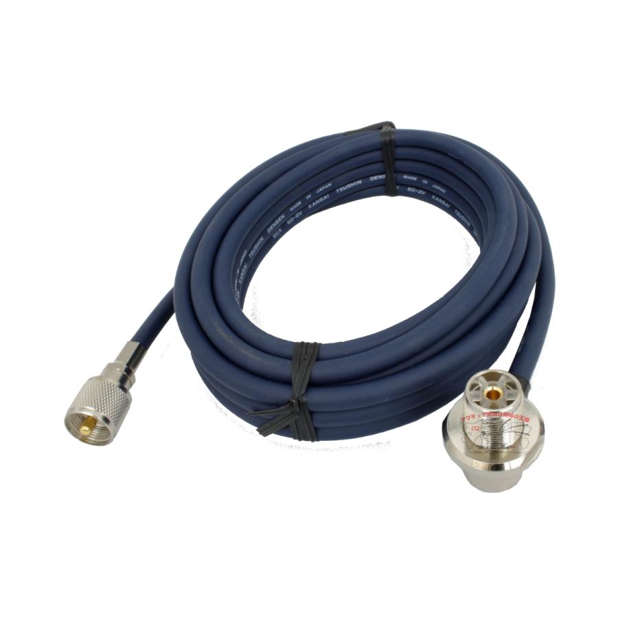 5D5MR ダイヤモンド 車載用同軸ケーブル 5D-2V 5m MLJ-MP | 第一電波工業 | 01