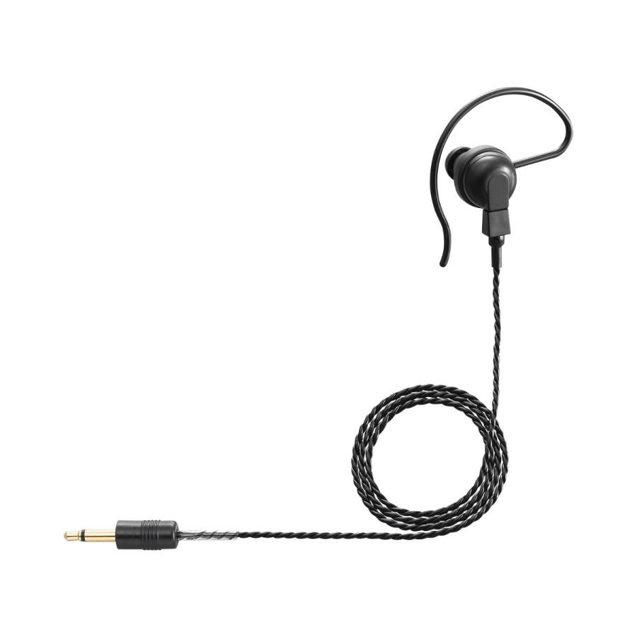 SP-16B ブラック アイコム トランシーバー用耳かけイヤホン 3.5φストレートプラグ ケーブル長 50cm | ICOM | 01