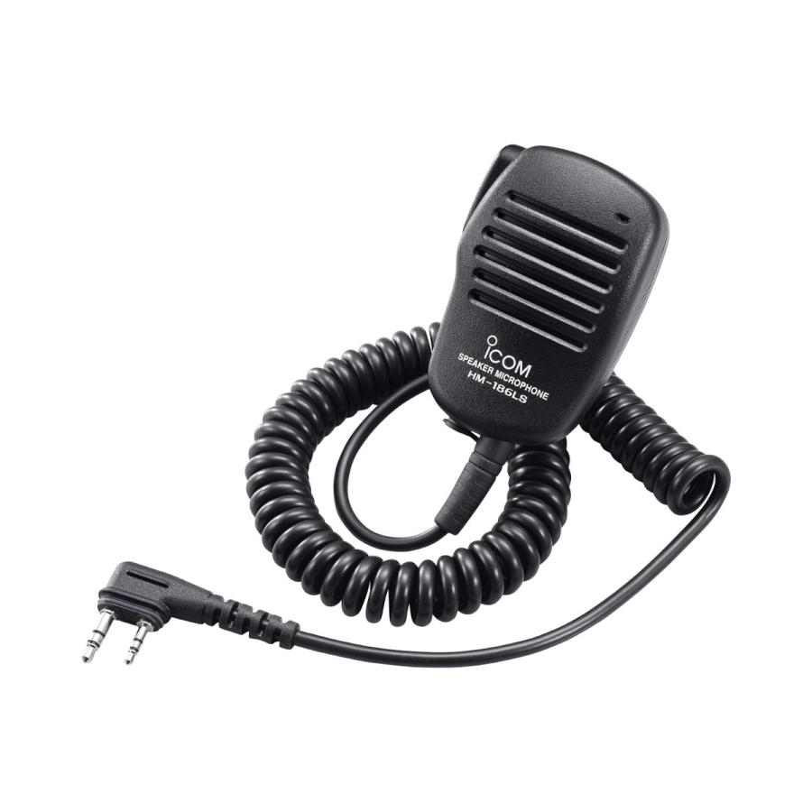 HM-186LSアイコム 小型スピーカーマイクロホン 2ピンL型コネクター スリムタイプ | ICOM | 01