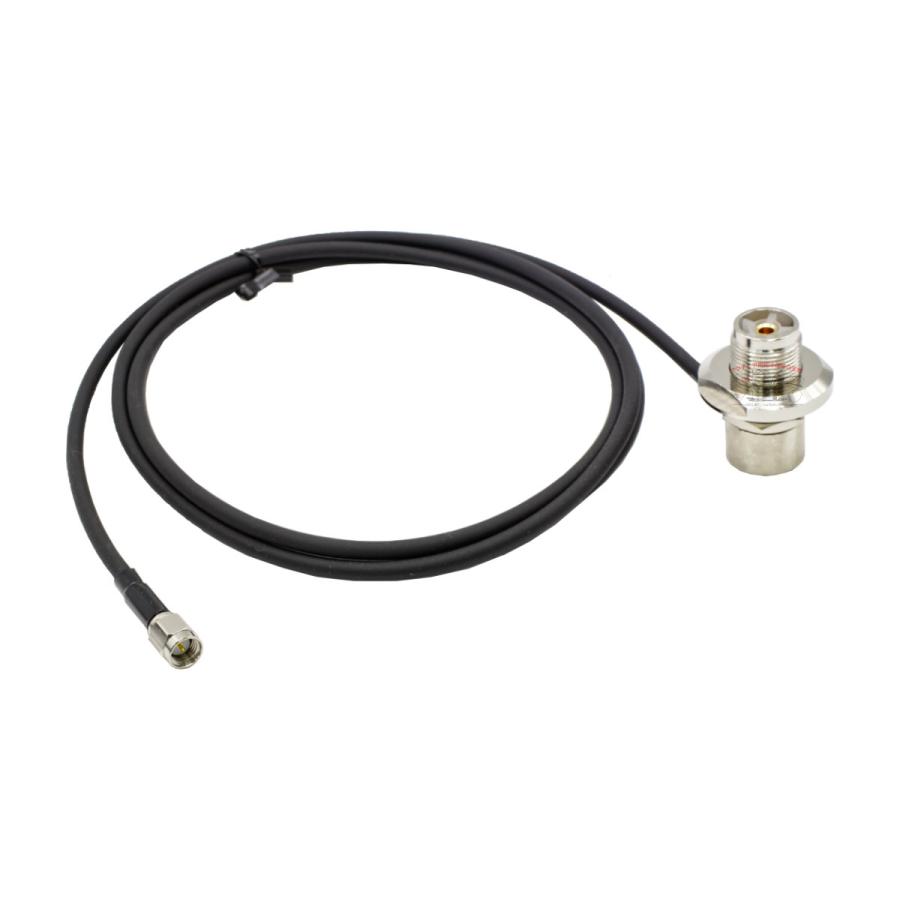 2DL1.5S コメット モービル基台用ケーブルセット 2D-LFB-S 1.5m MLJ-SMAP バイクにも最適 | COMET（無線） | 01