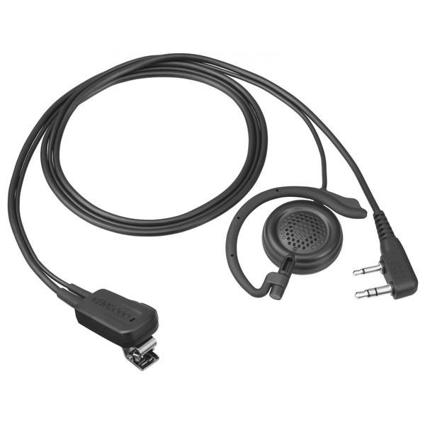 EMC-12 ケンウッド イヤホン付きクリップマイクロホン（耳掛けタイプ）UBZ-LS20,LM20,LK20,UTB-10等で使用できます | ケンウッド | 01