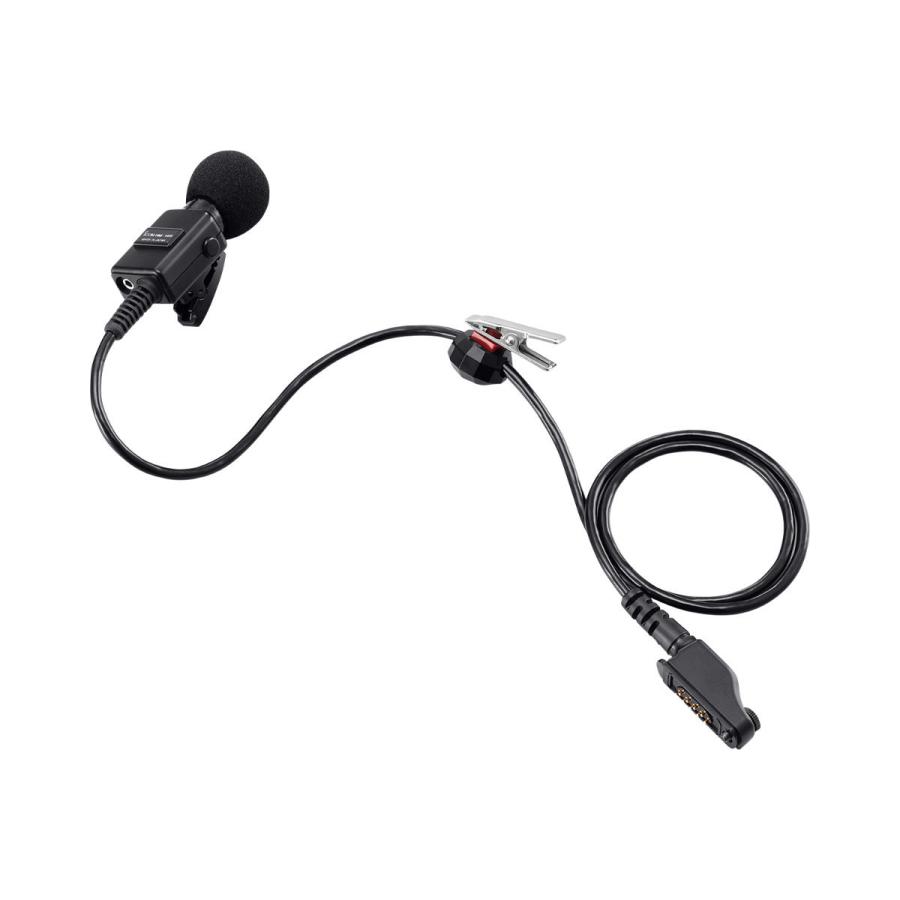 HM-163A アイコム 防水コネクタ/PTTスイッチ付タイピン型マイクロホン | ICOM | 01