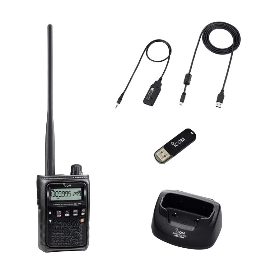 IC-R6 受信改造済+BC-194+LC-146A+OPC-478UD+CS-R6の５点セット | ICOM | 01