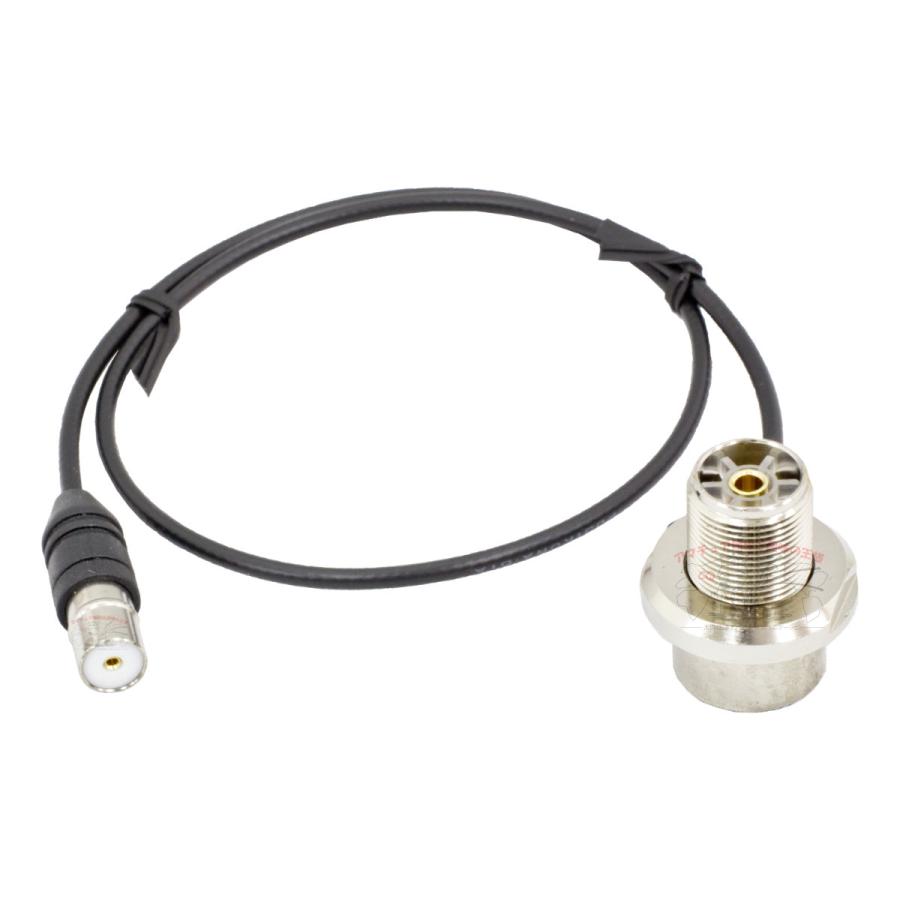 SLM-050 ダイヤモンド 車載用同軸ケーブル ワンタッチ分離タイプ アンテナ側ケーブル 1.5D-Q・SUPER型 0.5m MLJ | 第一電波工業 | 01