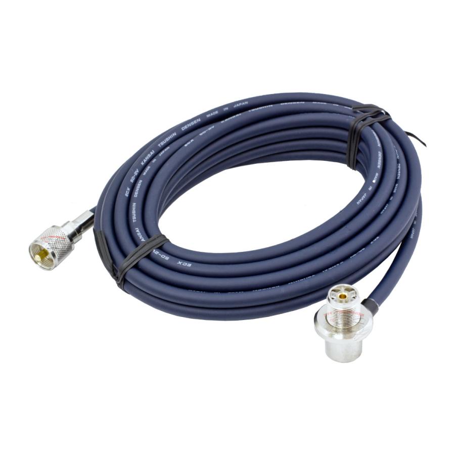 5D6MR ダイヤモンド 車載用同軸ケーブル 5D-2V 6m MLJ-MP | 第一電波工業 | 01