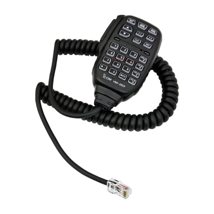 HM-207 アイコム 多機能マイク ID-5100、IC-2730標準付属品 | ICOM | 01
