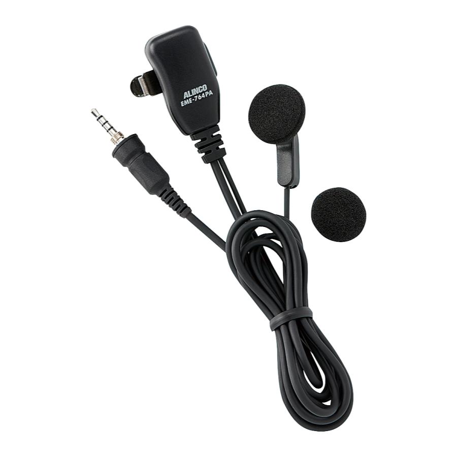 EME-764PA アルインコ イヤホンマイク オープンエアー型 4極ねじ込みプラグ | ALINCO | 01