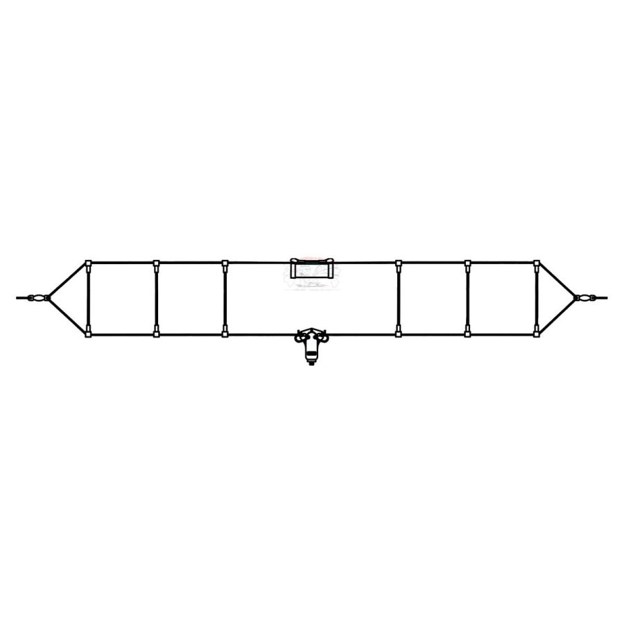 CWD-230 コメット 2MHz〜30MHz T2FD型折り返しダイポール ブロードバンドHFアンテナ 全長25m | COMET（無線） | 01