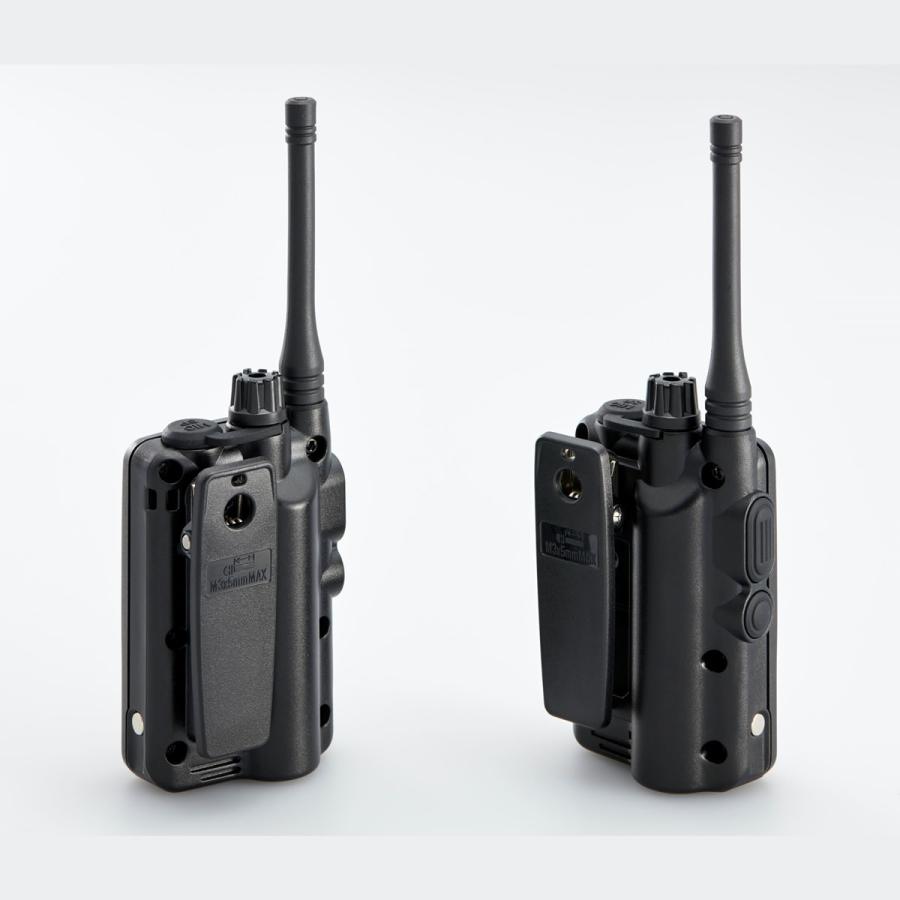 トランシーバー DJ-P321BM ブラック・ミドルアンテナ アルインコ 47ch 中継対応 防浸 小型特定小電力トランシーバー | ALINCO | 02