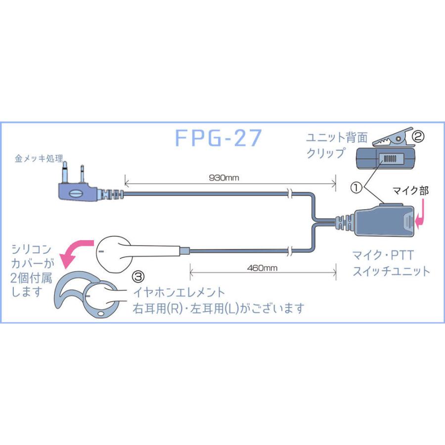 FPG-27LI ファーストコム イヤホンマイクPROシリーズインナータイプ左耳用(L) |  | 02