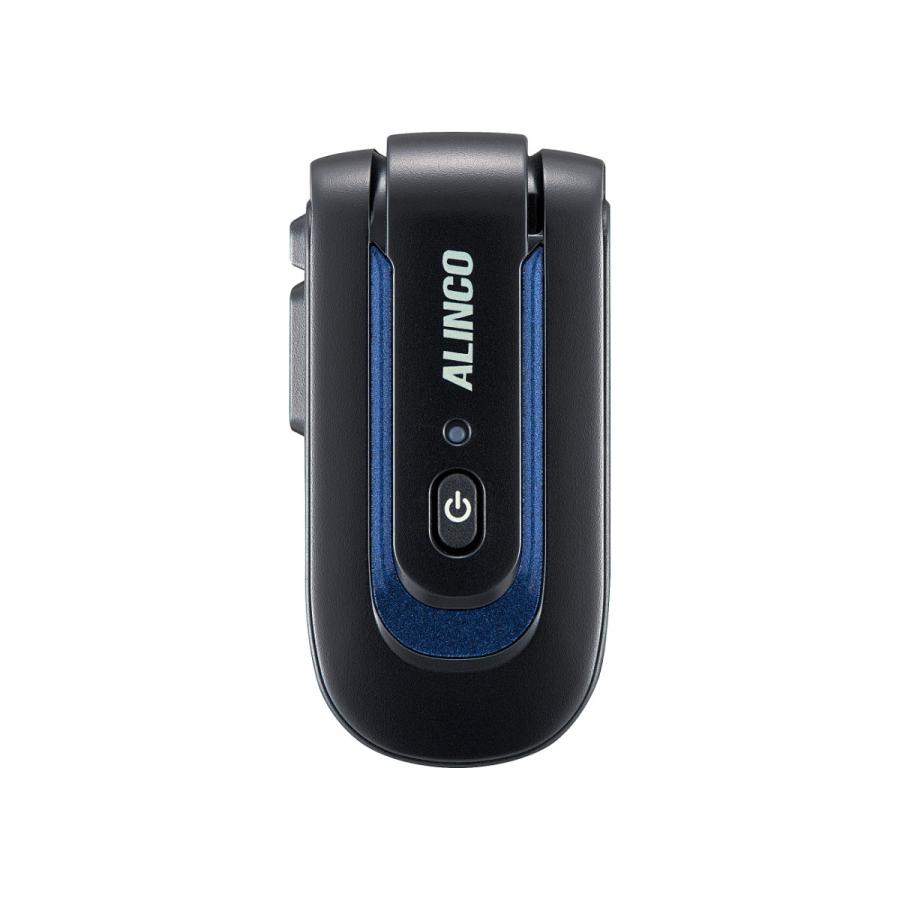 トランシーバー DJ-PX10A ブラックｘブルー アルインコ 特定小電力トランシーバー ラペルトークLite | ALINCO | 01