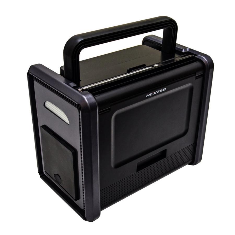 NX-PB600TVW NEXTEC 10.1型TV搭載 ポータブル電源 軽量5.8kg！キャンプや野外業務・災害時の備えに |  | 06