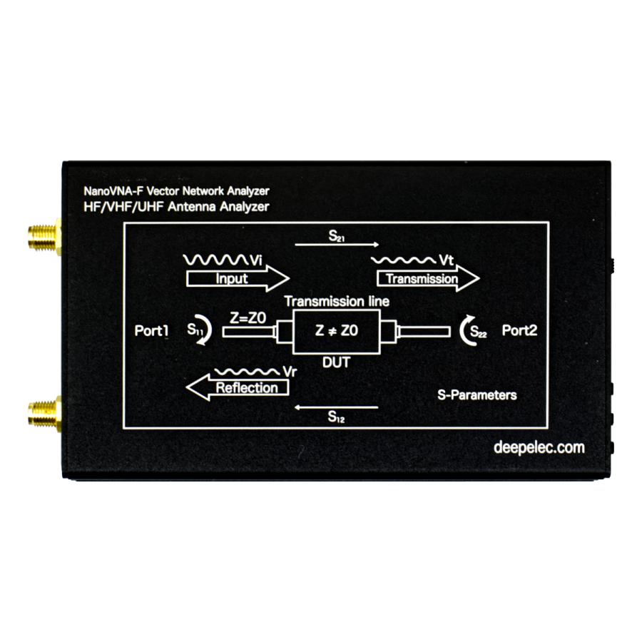 NanoVNA-F コメット ベクトルネットワークアナライザー HF/VHF/UHFアンテナアナライザー 日本語版｜dcpowerdotcom｜07