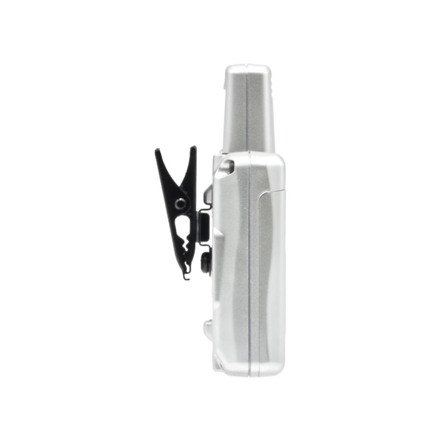 トランシーバー DJ-PX7S シルバー アルインコ 超小型特定小電力トランシーバー ラペルトーク２ACSH・エアクローンと無線連結中継に対応 | ALINCO | 04