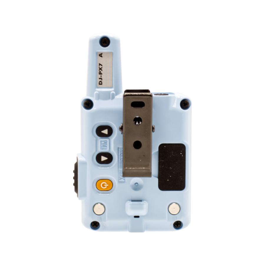 トランシーバー DJ-PX7A アクアブルー アルインコ 超小型特定小電力トランシーバー ラペルトーク２ ACSH・エアクローンと無線連結中継に対応 | ALINCO | 02