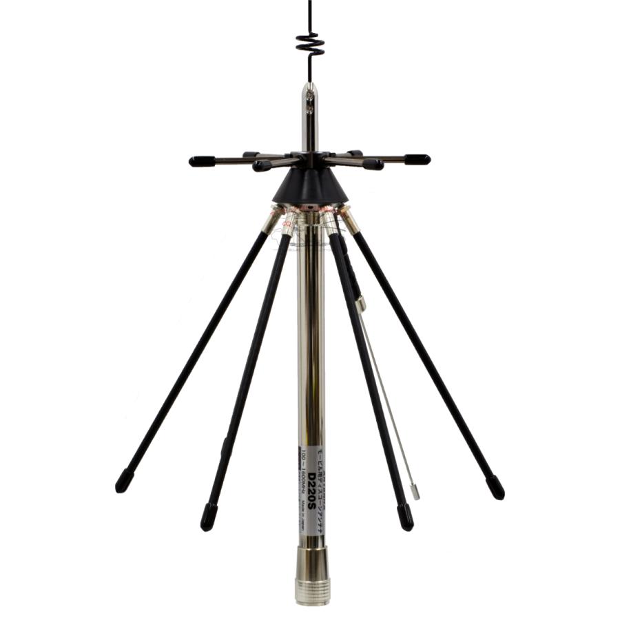 D220S ダイヤモンド モービル用ディスコーンアンテナ 100〜1600MHz受信 144/430/1200MHz帯送信可能 | 第一電波工業 | 02