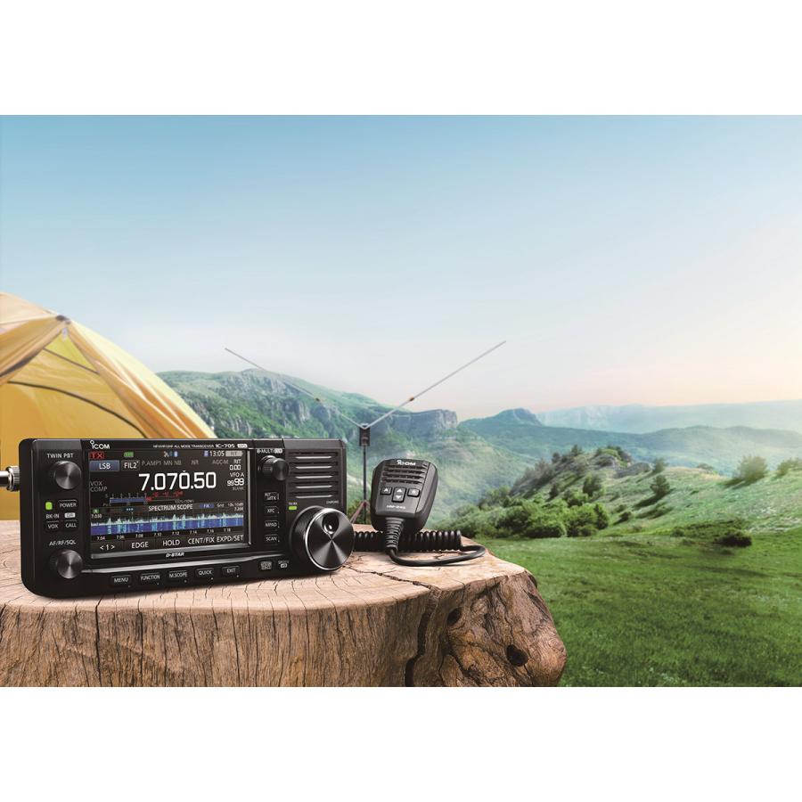アマチュア無線 IC-705 #41 新バージョン 最新ファームウェア アイコム HF+50MHz+144MHz+430MHz SSB/CW/RTTY/AM/FM/DV 10Wトランシーバー | ICOM | 07