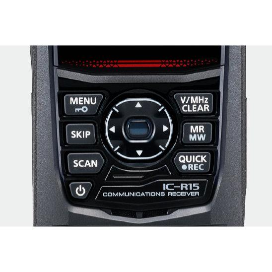 IC-R15 エアーバンドスペシャル＋受信改造済 アイコム 広帯域ハンディレシーバー 108〜500MHz AM/FM | ICOM | 04